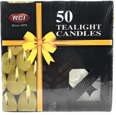 

AuraDecor Round Shape Candle(White, Pack of 250)