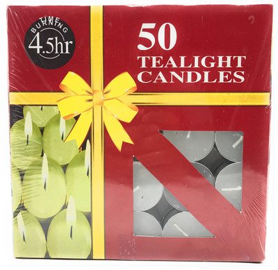 

Oasis Multipurpose Candle(White, Pack of 200)