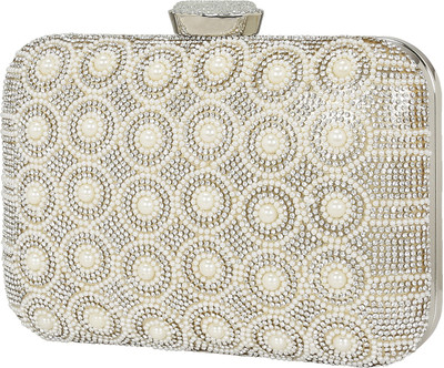

LE CUERO Party Gold Clutch