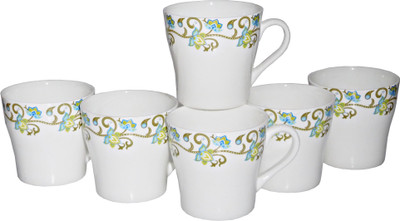 

Reddish Bone China(White, Pack of 6)