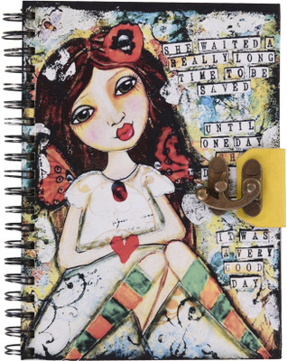 

Craft Play A5 Diary(Handmade Diary, Multicolor)