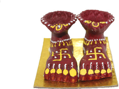 

Sarvsiddhi Terracotta Table Diya Set(Height: 18 inch)