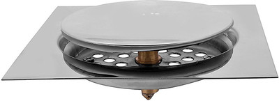 

Klaxon Floor Stainless Steel Pop-Up Strainer(15 cm Set of 1)