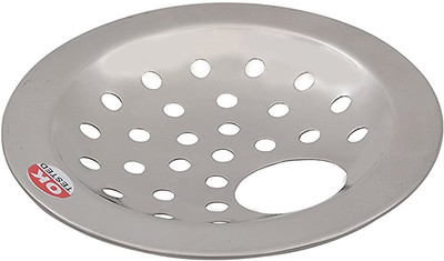 

Klaxon Floor Stainless Steel Push Down Strainer(12 cm Set of 1)