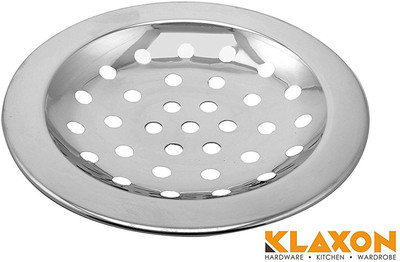 

Klaxon Floor Stainless Steel Push Down Strainer(12 cm Set of 1)