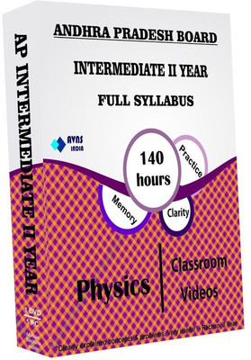 

AVNS INDIA Andhra Pradesh Intermediate II Year - Physics Full Syllabus Teaching Video (DVD)(DVD)