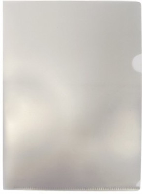 

Aarav international vinyl L folder,(Set Of 24, Transparent)