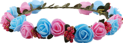 

Sanjog Chic Head Band(Blue)