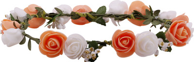 

Sanjog Beautiful Head Band(Orange)