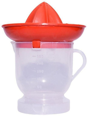 

Mantavya Orange Juicer Plastic Hand Juicer(Red Pack of 1)