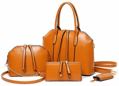 Tanned Hand-held Bag(Tan)