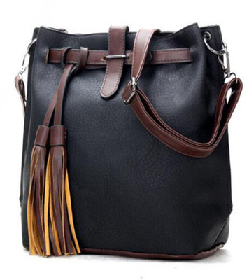 

Tanned Shoulder Bag(Black)