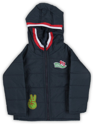 

612 League Full Sleeve Solid Baby Boys Jacket, Navy