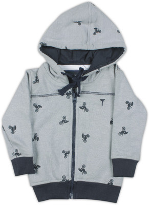

Palm Tree Full Sleeve Printed Baby Boy's Jacket, C205