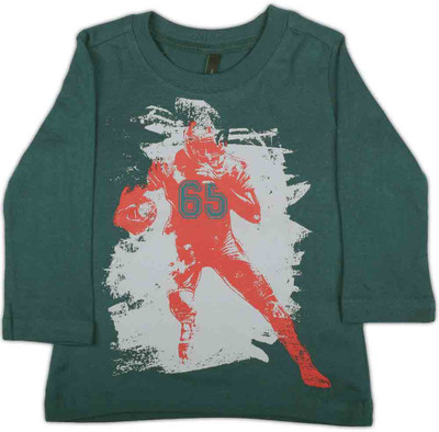 

United Colors of Benetton Boys Printed Cotton T Shirt(Dark Green, Pack of 1, K17