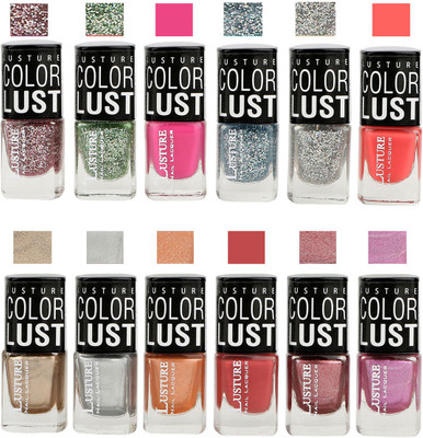 

Ramble Charming Shades Nail Polish Combo Set Pink(Pack of 12)
