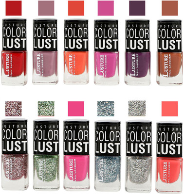

Ramble Charming Shades Nail Polish Combo Set Red(Pack of 12)