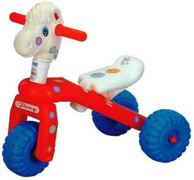 

Girnar Safari Ride on Manual Push(Red, White)