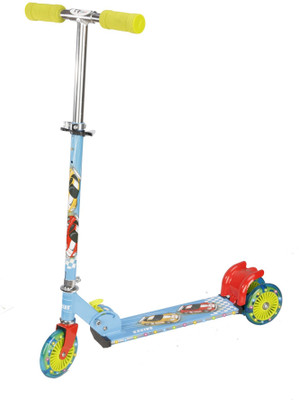 

Toyhouse Three Wheeled Metal Folding Disco Skate Scooter (Blue)(Blue)