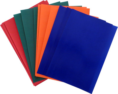 

FUN + LEARN Origami Unruled A4 Origami Paper(Set of 1, Red, Green, Orange, Violet)