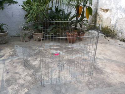 

Birds' Park Fence Excercise Play Pen (Good for Pups & rabbits for IN or OUT) 6D-B2 Pet Fence