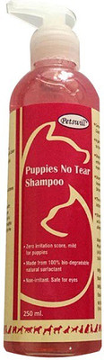 

pawsitively Allergy Relief, Anti-dandruff, Anti-fungal, Anti-itching, Anti-microbial, Anti-parasitic, Conditioning, Flea and Tick, Hypoallergenic, Whitening and Color Enhancing Petswill No Tear puppy Shampoo By Pawsitively Pet Care - 250 Ml Dog Shampoo(25