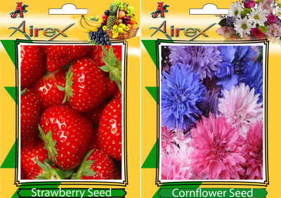 

Airex Strawberry, Cornflower Seed(25 per packet)