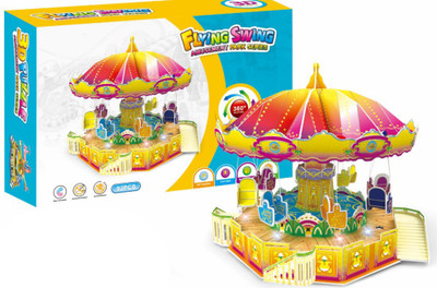 

Miss & Chief Electronic 3D Puzzle- Flying Swing(92 Pieces)