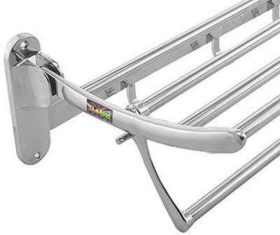 

Klaxon Kristal Folding Stainless Steel Wall Shelf(Number of Shelves - 1, Steel)