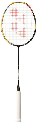 

Yonex Voltric LD 200 Gold, Black Badminton Racquet(G4 - 3.25 Inches, 85 g), Black;gold