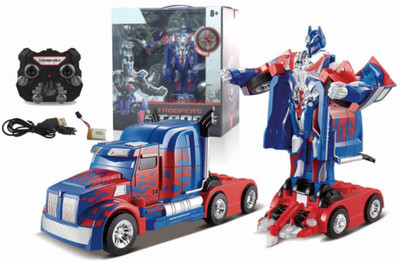63 OFF on Miss Chief Optimus Prime Transformer RC car Blue on