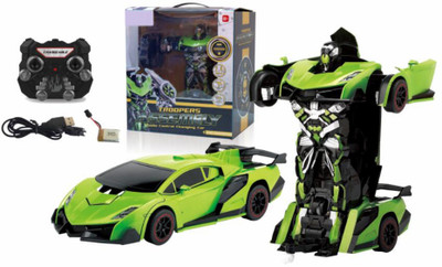 

Miss & Chief Lambroghini Transformer RC car(Green)