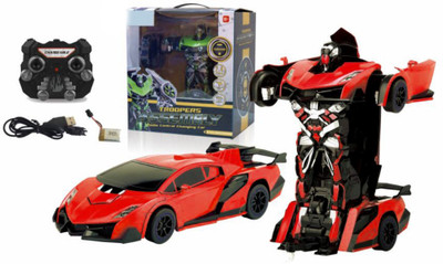 

Miss & Chief Lambroghini Transformer RC car(Red)