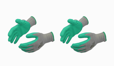 

Klaxon G0217IT0004-2P Latex Safety Gloves(4)