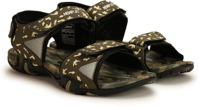

Newport Men Olive-Cemo Sports Sandals