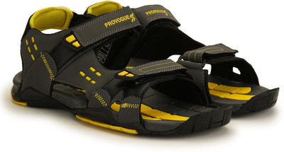 

Provogue Men D.Gray-Yellow Sports Sandals