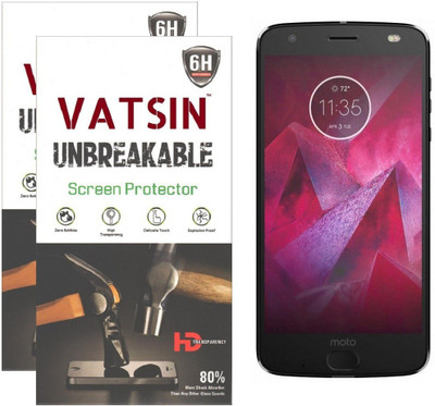 

Vatsin Impossible Screen Guard for Motorola Moto Z2 Force, Transparent