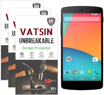 

Vatsin Impossible Screen Guard for LG Nexus 5, Transparent