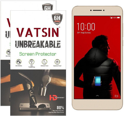 Vatsin Impossible Screen Guard for Coolpad Play 6, Transparent