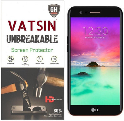 Vatsin Impossible Screen Guard for LG K10 2017(Pack of 1)