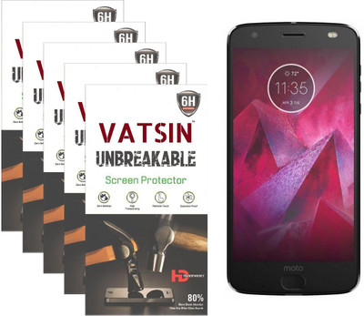 

Vatsin Screen Guard for Motorola Moto Z2 Force, Transparent