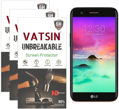 

Vatsin Impossible Screen Guard for LG K10 2017, Transparent
