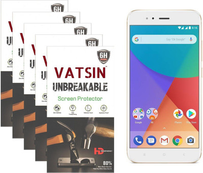 Vatsin Screen Guard for Mi A1, Transparent