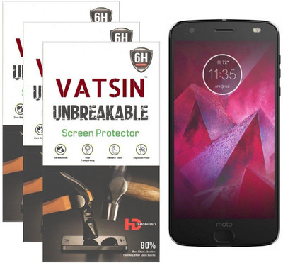 

Vatsin Screen Guard for Motorola Moto Z2 Force, Transparent