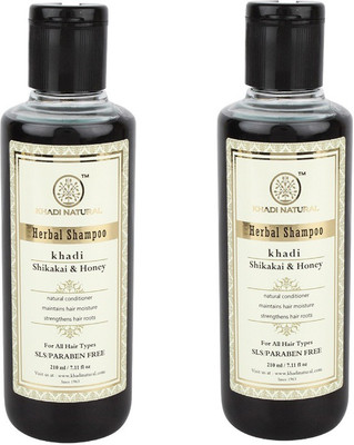 

Khadi Natural Organic Shikakai & honey Shampoo SLS & Paraben Free(420)