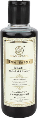 

Khadi Natural Organic Shikakai & honey Shampoo SLS & Paraben Free(210 ml)