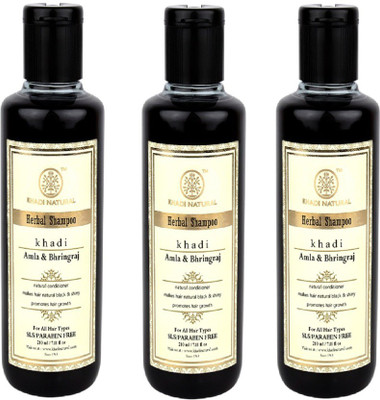 

Khadi Natural Organic Amla & Bhringraj Shampoo SLS & Paraben Free(630)
