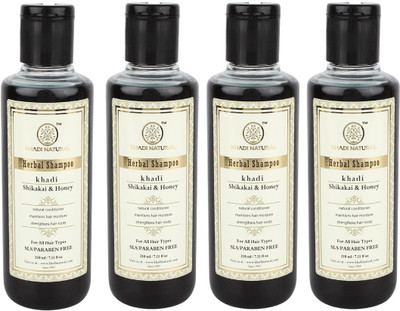

Khadi Natural Organic Shikakai & honey Shampoo SLS & Paraben Free(840)