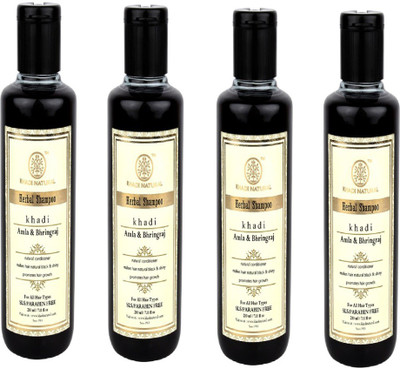 Khadi Natural Organic Amla & Bhringraj Shampoo SLS & Paraben Free(840)