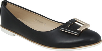 

KEG Women's Lifestyle Black Casual Shoes Bellies For Women(Black